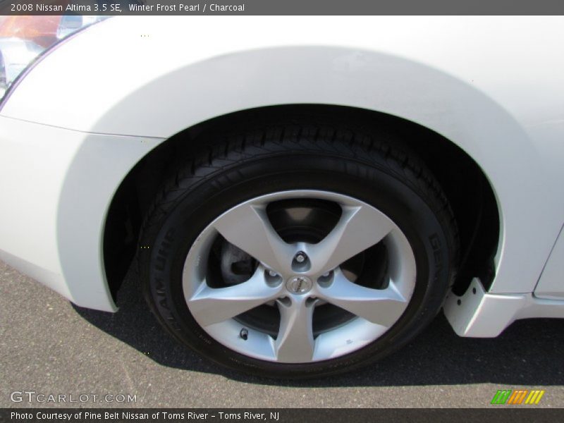 Winter Frost Pearl / Charcoal 2008 Nissan Altima 3.5 SE