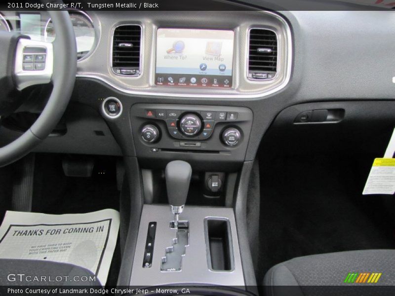Tungsten Metallic / Black 2011 Dodge Charger R/T