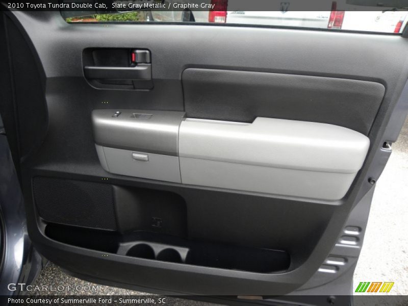Slate Gray Metallic / Graphite Gray 2010 Toyota Tundra Double Cab