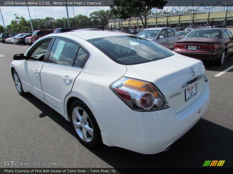Winter Frost Pearl / Charcoal 2008 Nissan Altima 3.5 SE