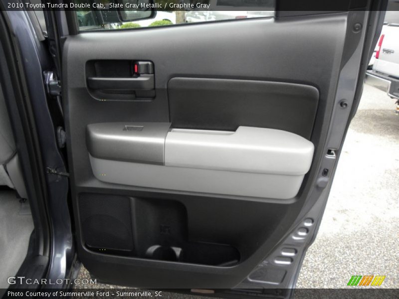 Slate Gray Metallic / Graphite Gray 2010 Toyota Tundra Double Cab