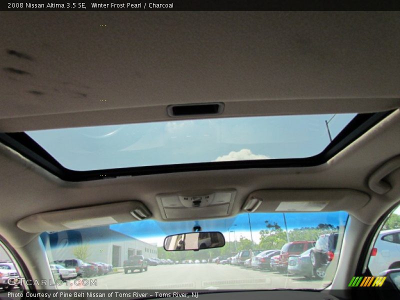 Winter Frost Pearl / Charcoal 2008 Nissan Altima 3.5 SE