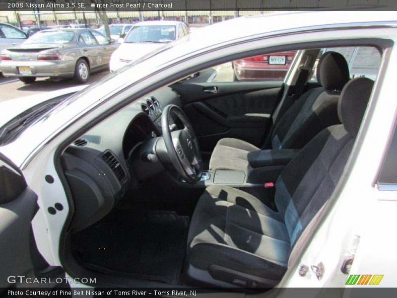 Winter Frost Pearl / Charcoal 2008 Nissan Altima 3.5 SE