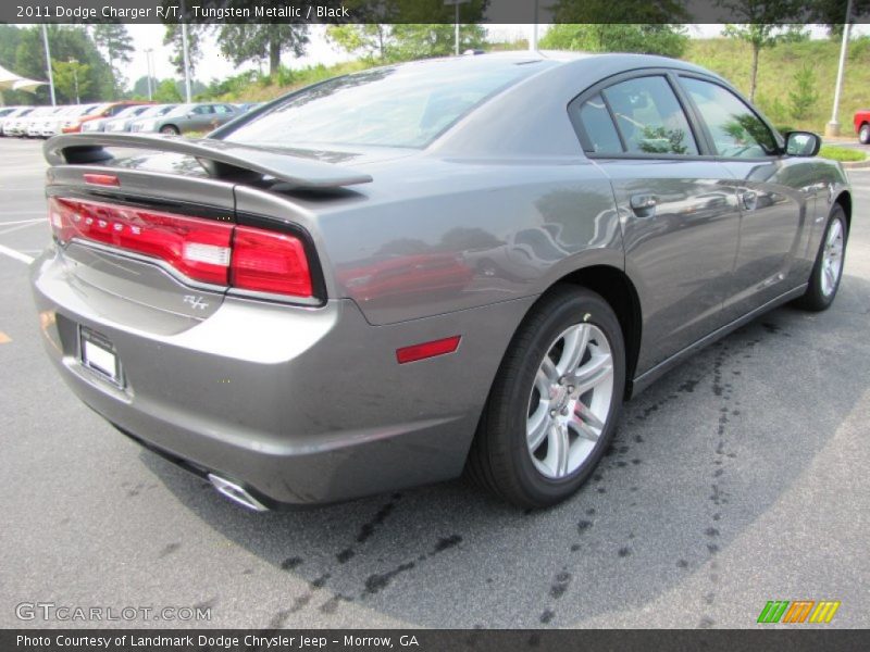 Tungsten Metallic / Black 2011 Dodge Charger R/T
