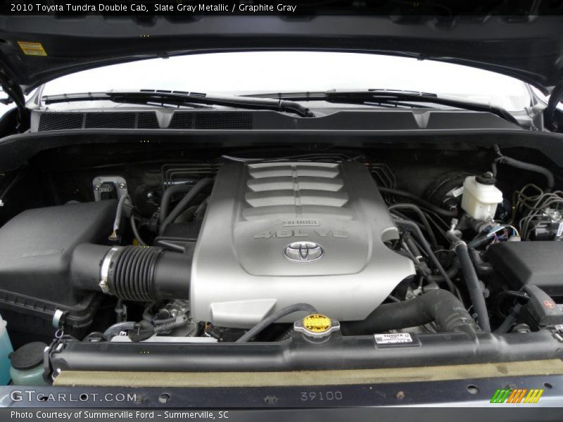 Slate Gray Metallic / Graphite Gray 2010 Toyota Tundra Double Cab