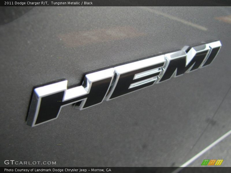 Tungsten Metallic / Black 2011 Dodge Charger R/T
