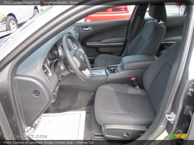 Tungsten Metallic / Black 2011 Dodge Charger R/T