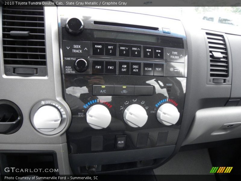 Slate Gray Metallic / Graphite Gray 2010 Toyota Tundra Double Cab