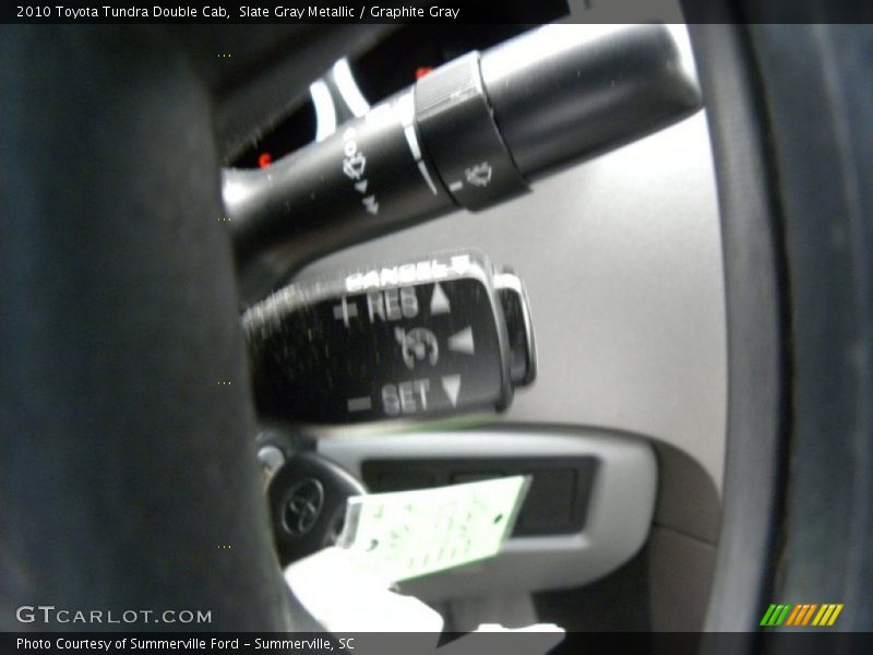 Slate Gray Metallic / Graphite Gray 2010 Toyota Tundra Double Cab