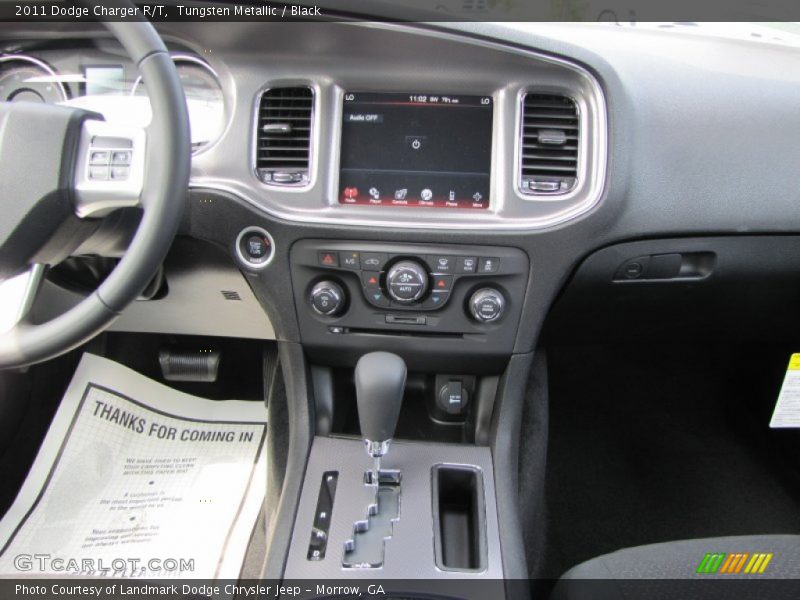Tungsten Metallic / Black 2011 Dodge Charger R/T