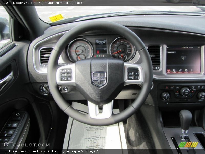 Tungsten Metallic / Black 2011 Dodge Charger R/T