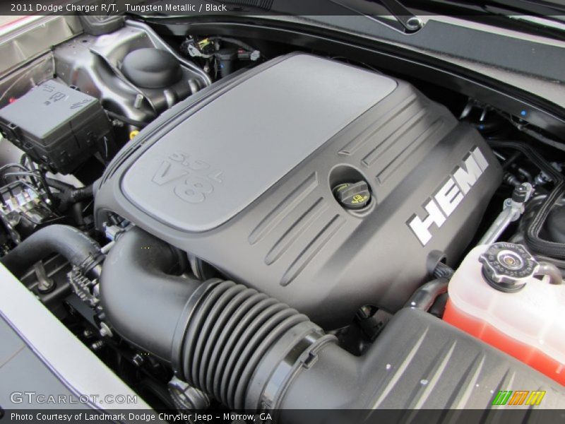 Tungsten Metallic / Black 2011 Dodge Charger R/T