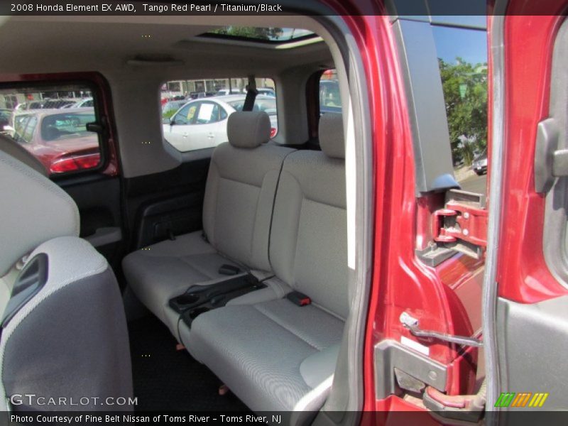 Tango Red Pearl / Titanium/Black 2008 Honda Element EX AWD