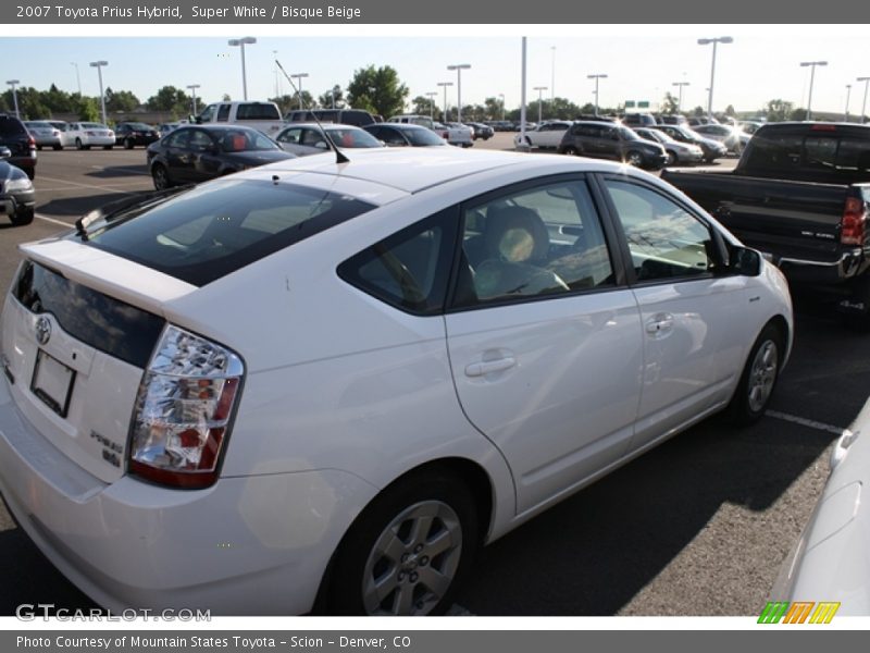 Super White / Bisque Beige 2007 Toyota Prius Hybrid