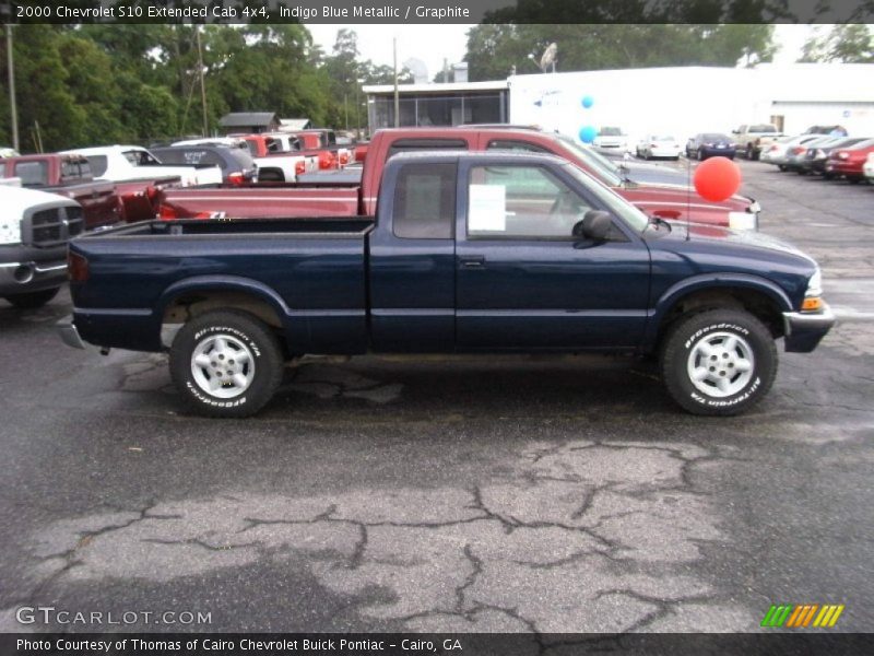  2000 S10 Extended Cab 4x4 Indigo Blue Metallic