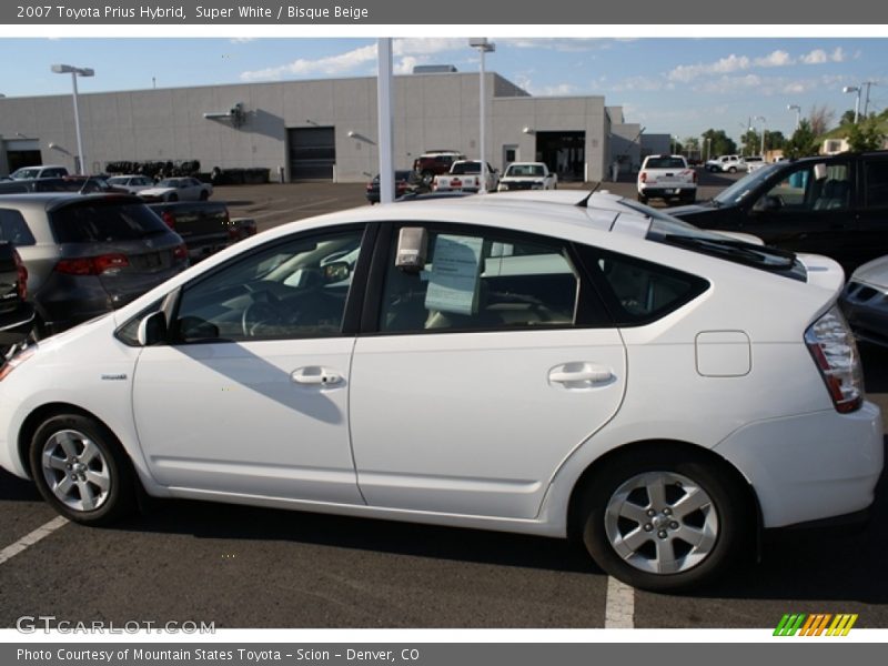 Super White / Bisque Beige 2007 Toyota Prius Hybrid