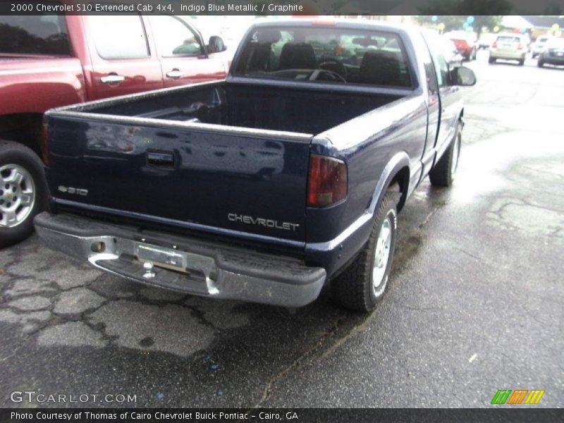 Indigo Blue Metallic / Graphite 2000 Chevrolet S10 Extended Cab 4x4