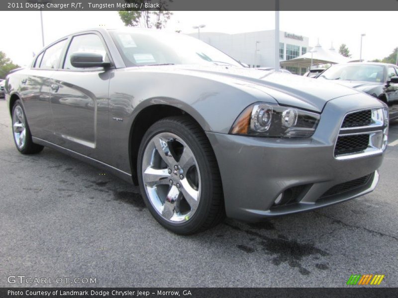 Tungsten Metallic / Black 2011 Dodge Charger R/T