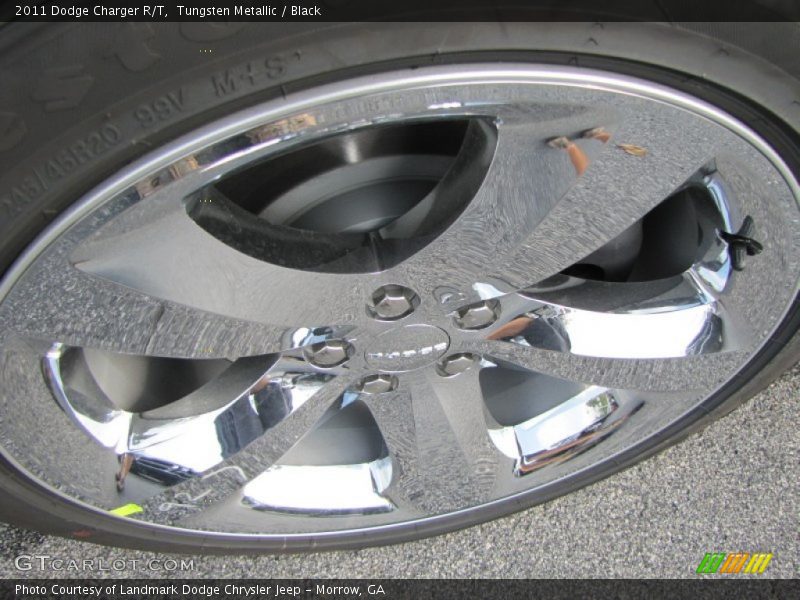 Tungsten Metallic / Black 2011 Dodge Charger R/T