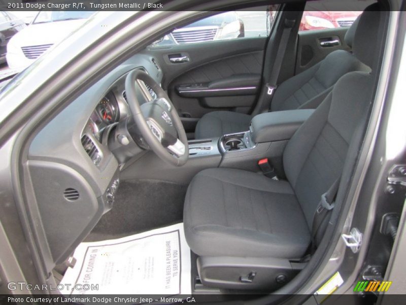 Tungsten Metallic / Black 2011 Dodge Charger R/T