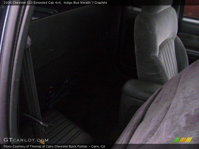 Indigo Blue Metallic / Graphite 2000 Chevrolet S10 Extended Cab 4x4
