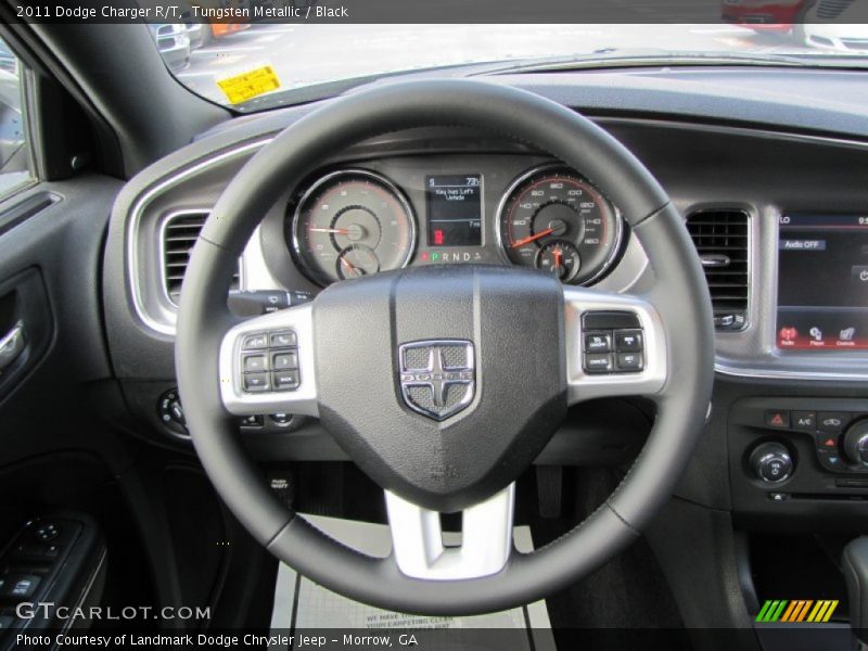 Tungsten Metallic / Black 2011 Dodge Charger R/T