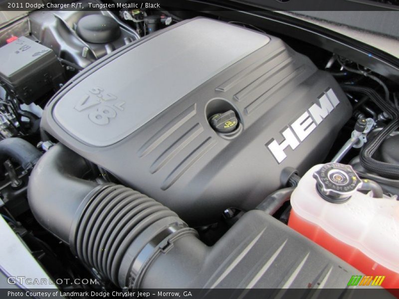Tungsten Metallic / Black 2011 Dodge Charger R/T