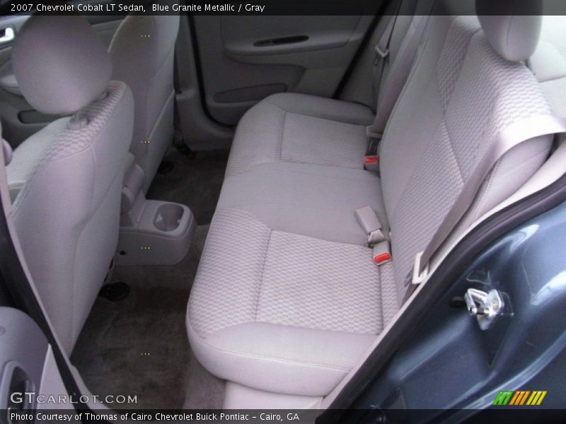 Blue Granite Metallic / Gray 2007 Chevrolet Cobalt LT Sedan