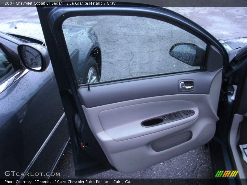 Blue Granite Metallic / Gray 2007 Chevrolet Cobalt LT Sedan