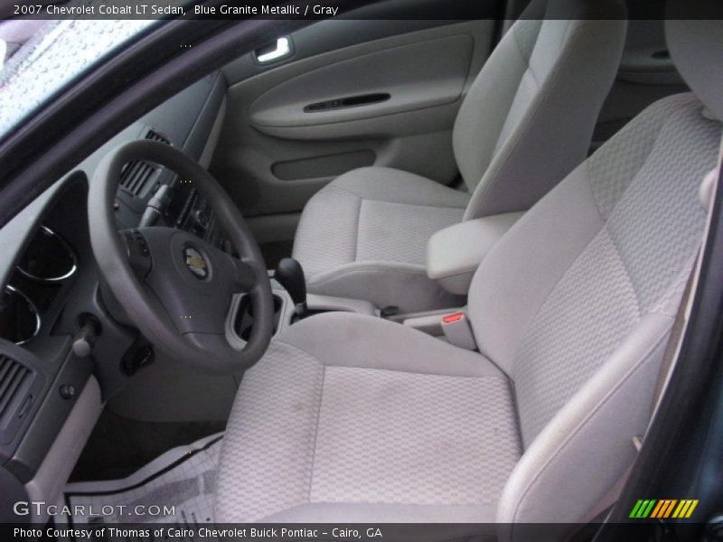 Blue Granite Metallic / Gray 2007 Chevrolet Cobalt LT Sedan