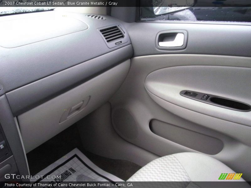 Blue Granite Metallic / Gray 2007 Chevrolet Cobalt LT Sedan