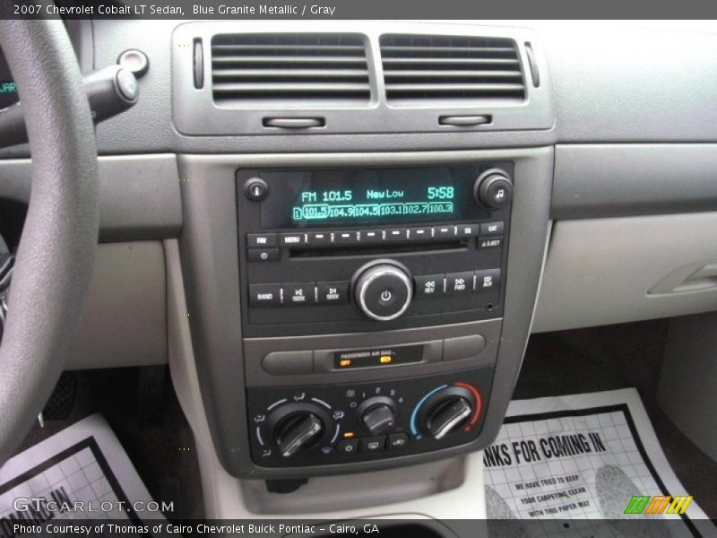 Blue Granite Metallic / Gray 2007 Chevrolet Cobalt LT Sedan