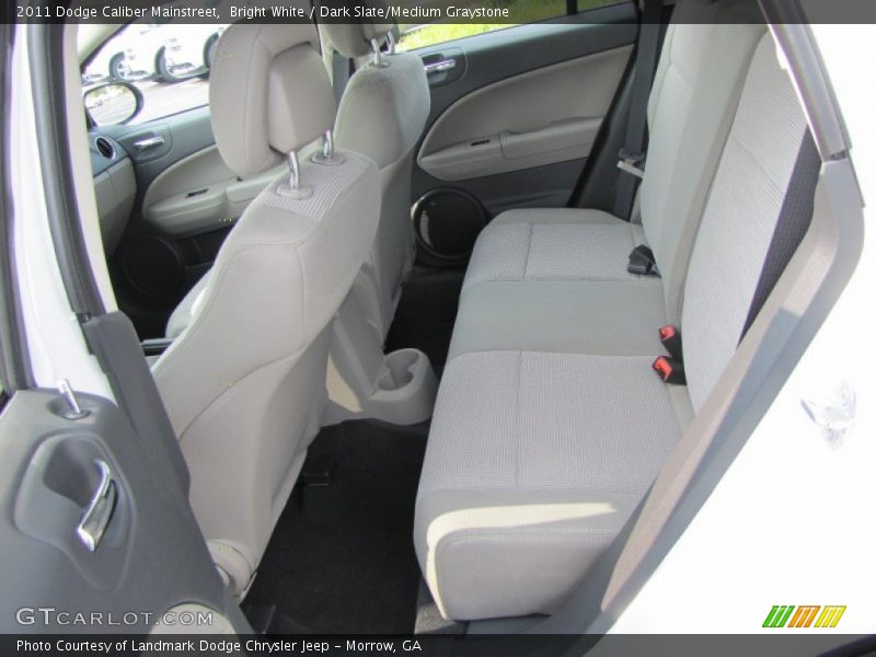 Bright White / Dark Slate/Medium Graystone 2011 Dodge Caliber Mainstreet
