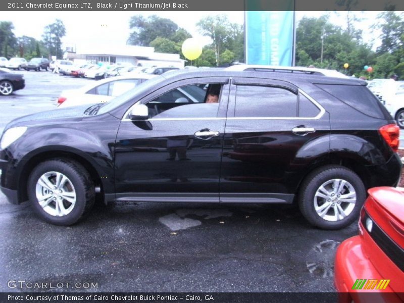 Black / Light Titanium/Jet Black 2011 Chevrolet Equinox LTZ