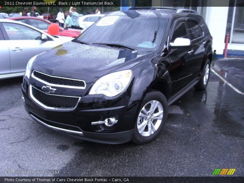 Black / Light Titanium/Jet Black 2011 Chevrolet Equinox LTZ