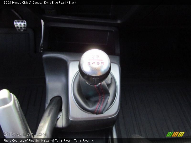 Dyno Blue Pearl / Black 2009 Honda Civic Si Coupe