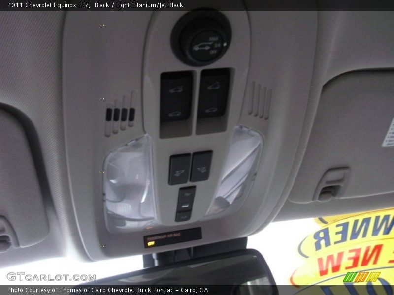 Black / Light Titanium/Jet Black 2011 Chevrolet Equinox LTZ