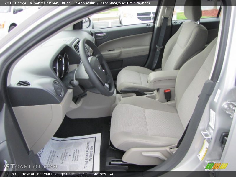 Bright Silver Metallic / Dark Slate/Medium Graystone 2011 Dodge Caliber Mainstreet