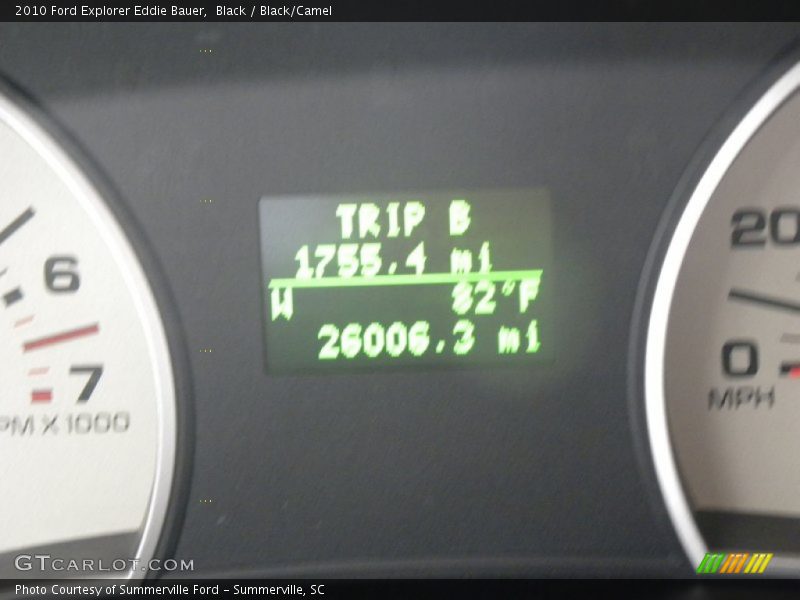 Black / Black/Camel 2010 Ford Explorer Eddie Bauer