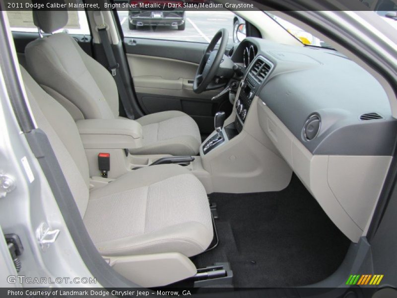 Bright Silver Metallic / Dark Slate/Medium Graystone 2011 Dodge Caliber Mainstreet