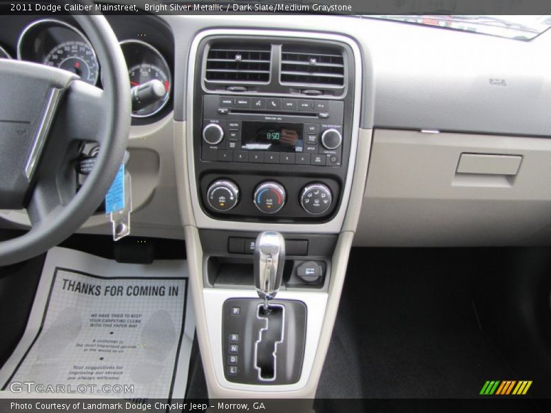 Bright Silver Metallic / Dark Slate/Medium Graystone 2011 Dodge Caliber Mainstreet