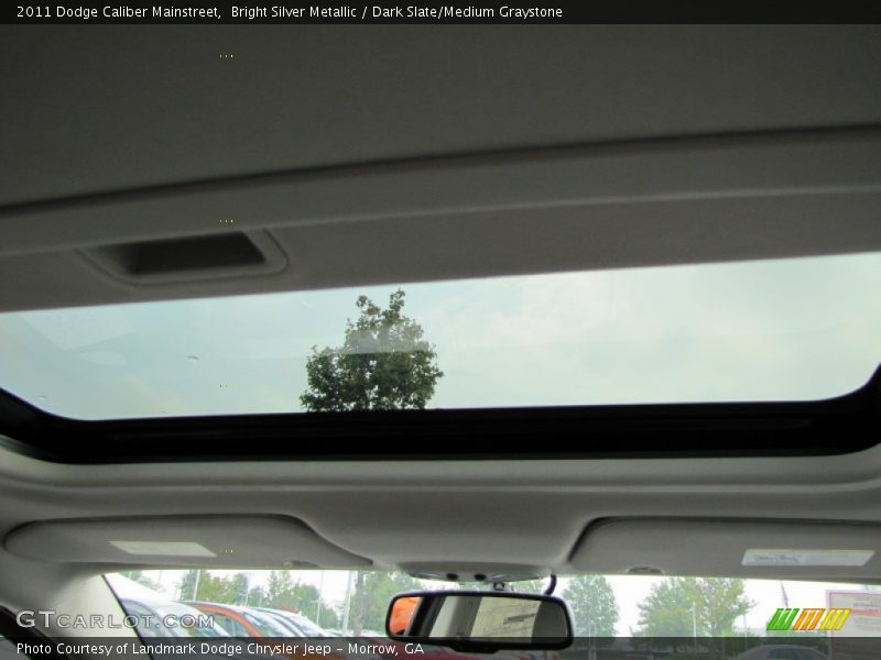 Bright Silver Metallic / Dark Slate/Medium Graystone 2011 Dodge Caliber Mainstreet