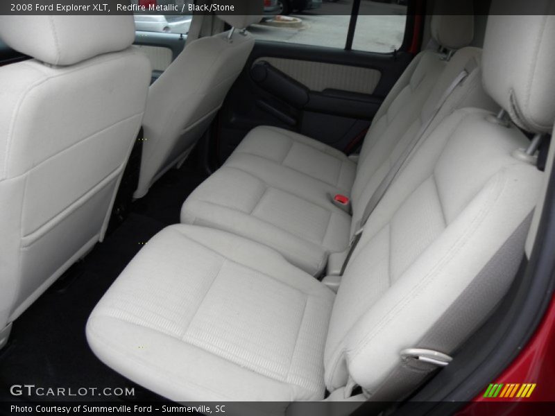 Redfire Metallic / Black/Stone 2008 Ford Explorer XLT