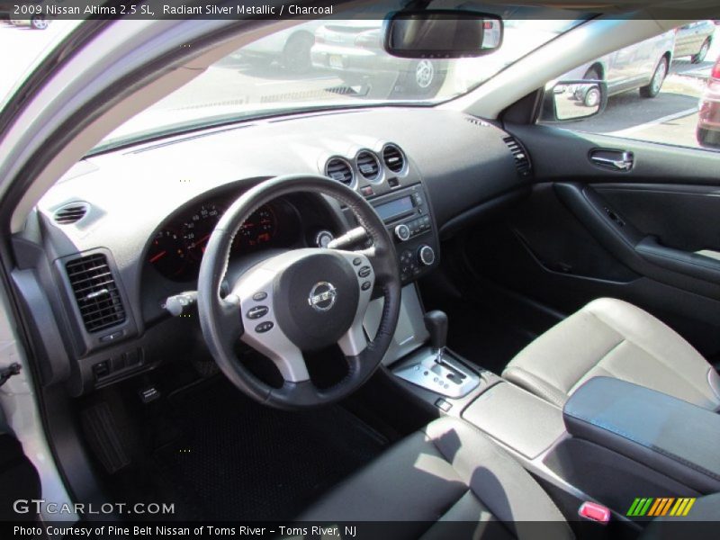 Radiant Silver Metallic / Charcoal 2009 Nissan Altima 2.5 SL