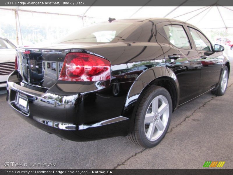Black / Black 2011 Dodge Avenger Mainstreet