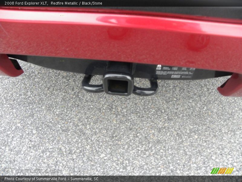 Redfire Metallic / Black/Stone 2008 Ford Explorer XLT