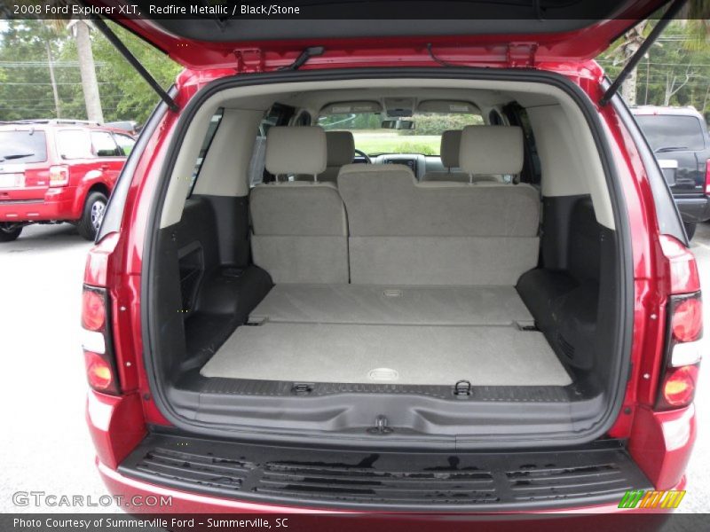 Redfire Metallic / Black/Stone 2008 Ford Explorer XLT