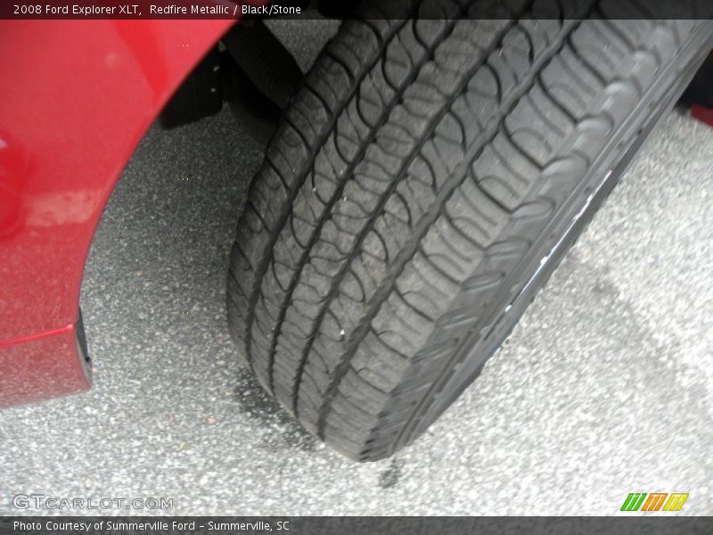 Redfire Metallic / Black/Stone 2008 Ford Explorer XLT