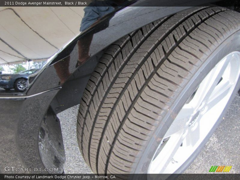 Black / Black 2011 Dodge Avenger Mainstreet