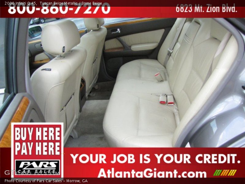 Tuscan Beige Metallic / Stone Beige 2000 Infiniti Q 45